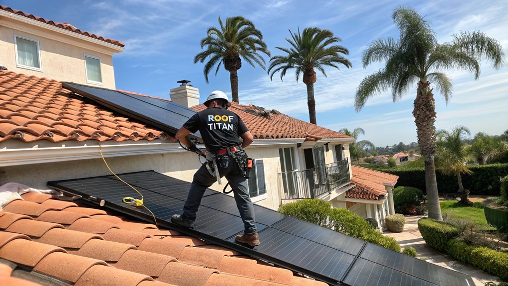 Solar Panel Roof Installations