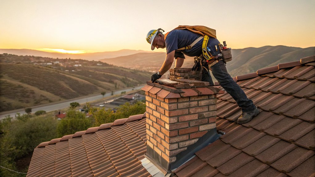 Chimney Flashing Repair