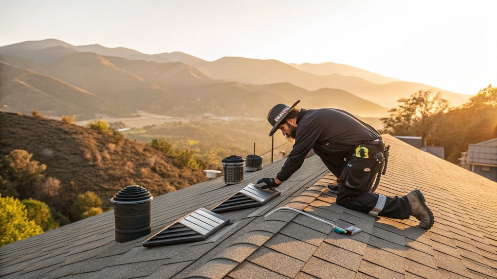 Roof Ventilation System Installation