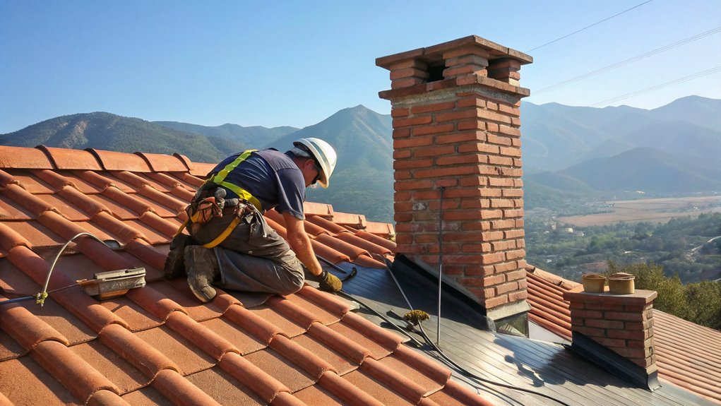 Chimney Flashing Repair