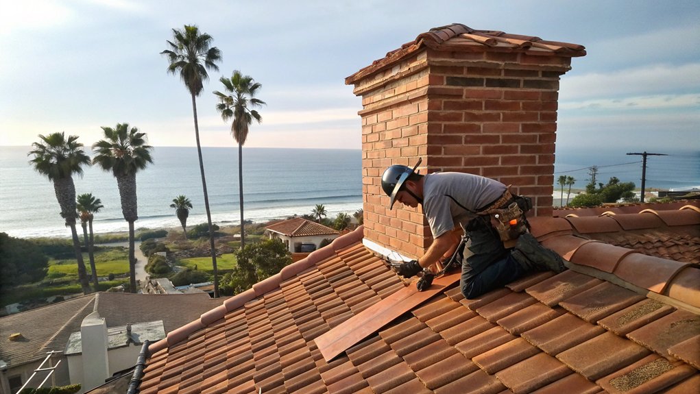 Chimney Flashing Repairs