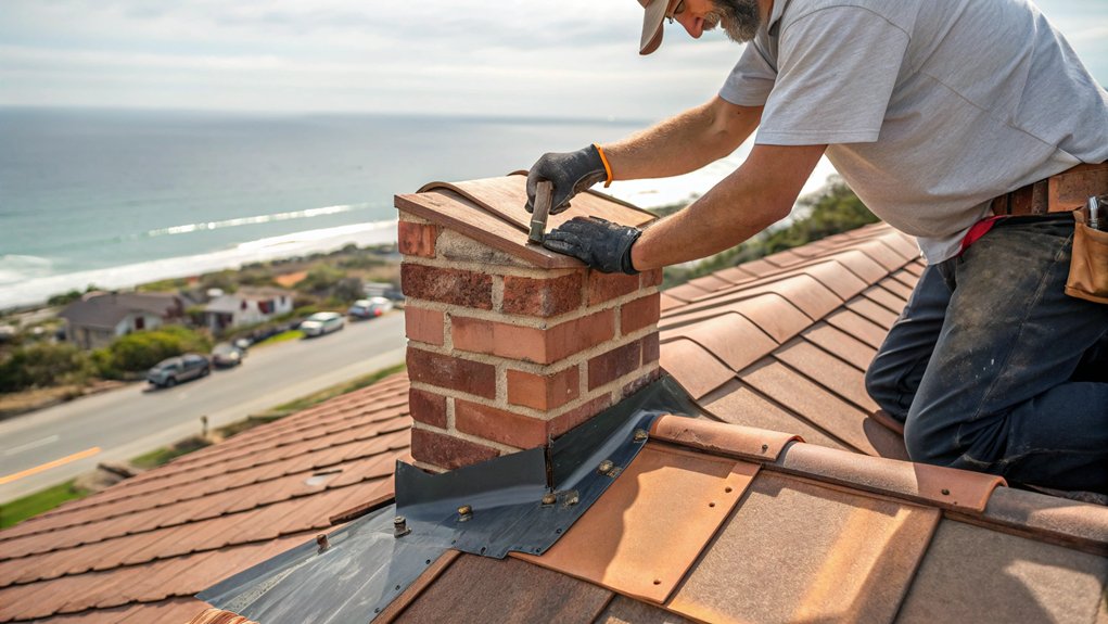 Chimney Flashing Repairs
