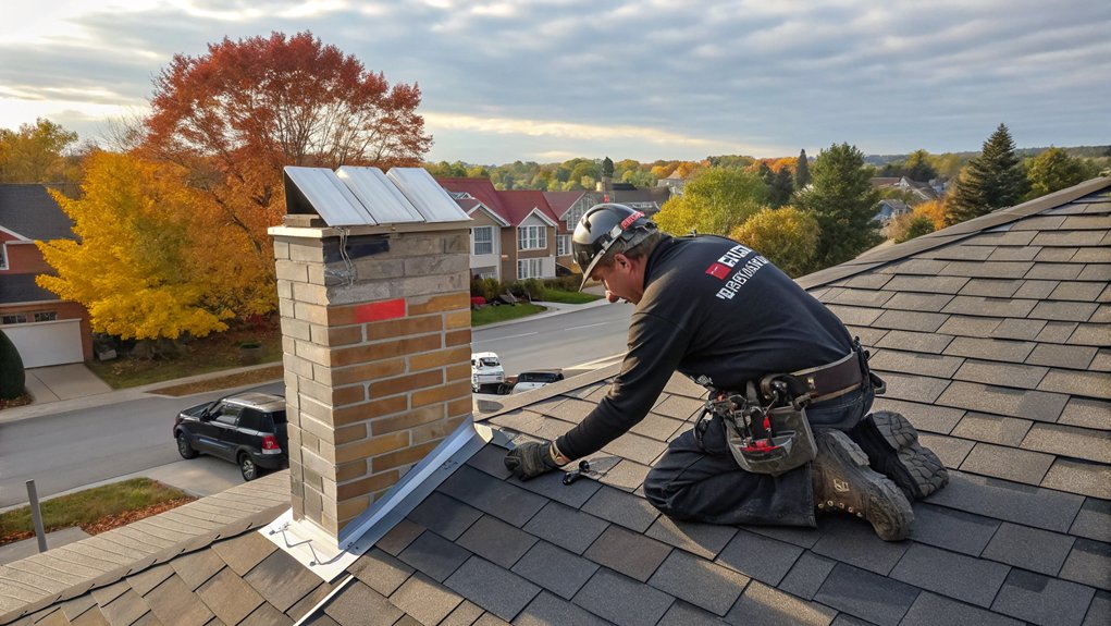 Chimney Flashing Repair