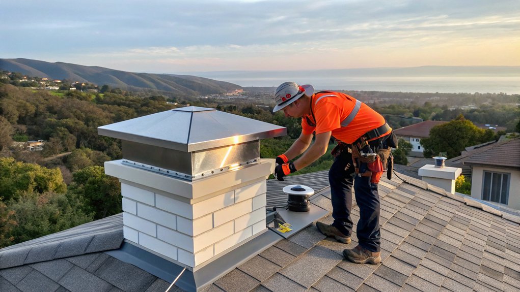Chimney Cap Installation