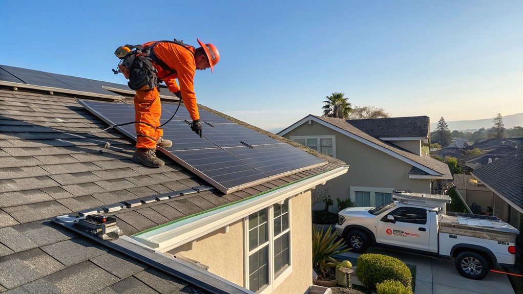 Solar Panel Roofing Installation
