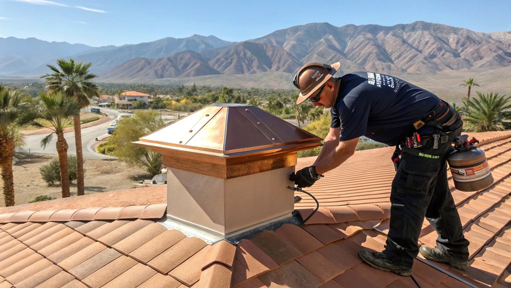 Chimney Cap Installation