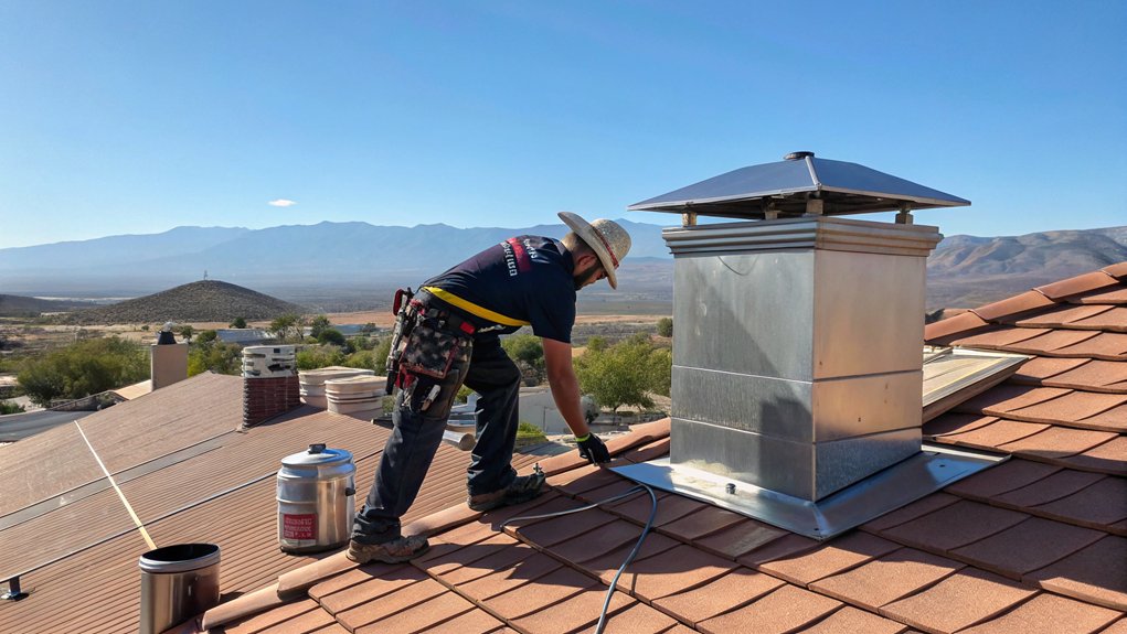 Chimney Cap Installation