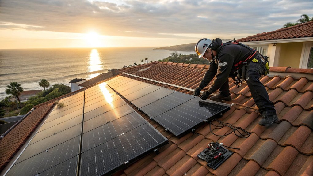 Solar Panel Roof Installations