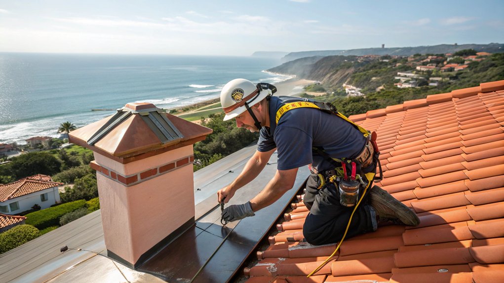 Chimney Flashing Repair