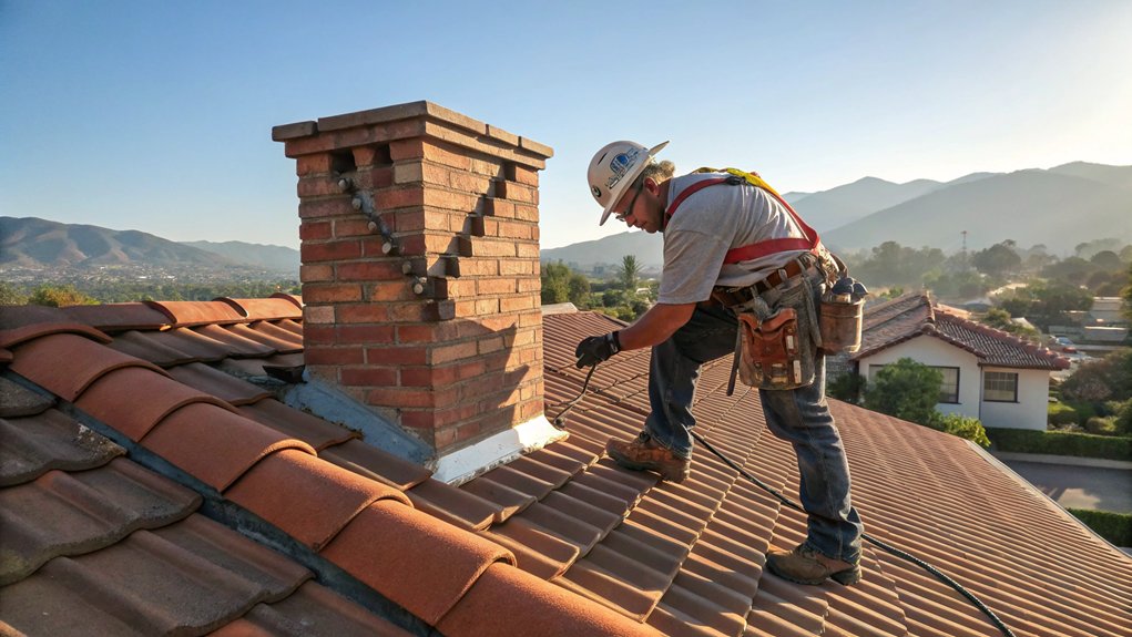 Chimney Flashing Repair