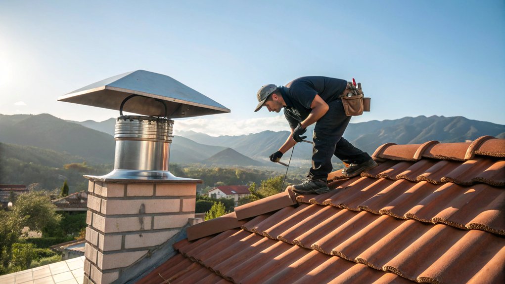 Chimney Cap Installation