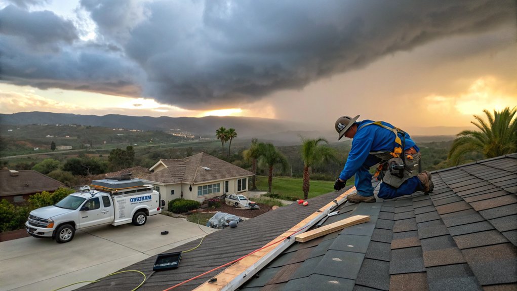 Storm Damage Roof Restoration