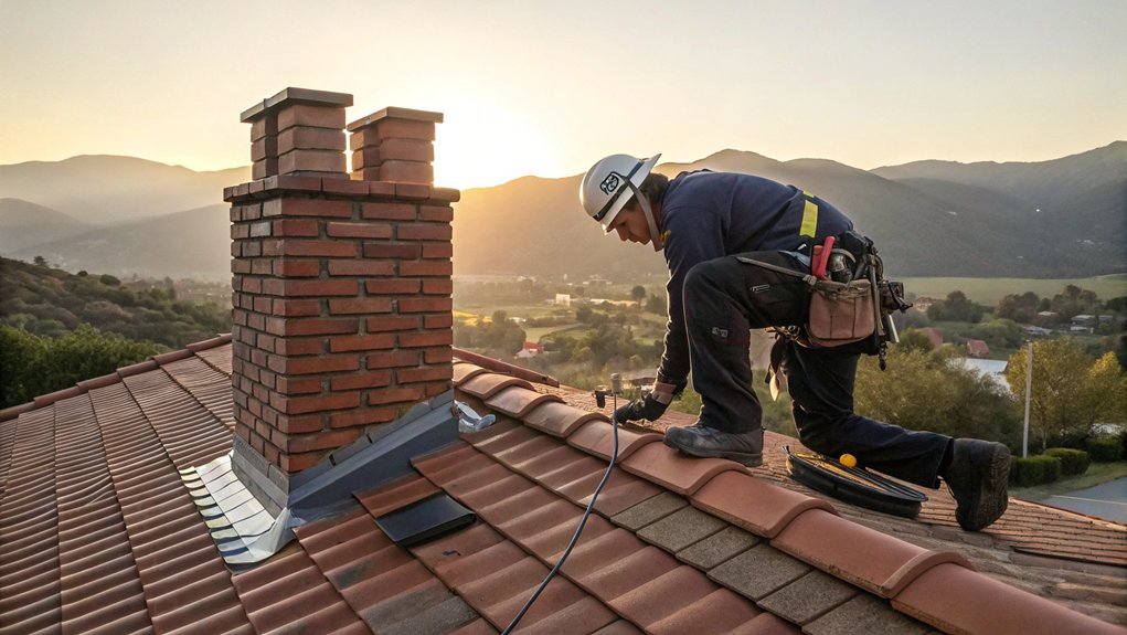 Chimney Flashing Repair