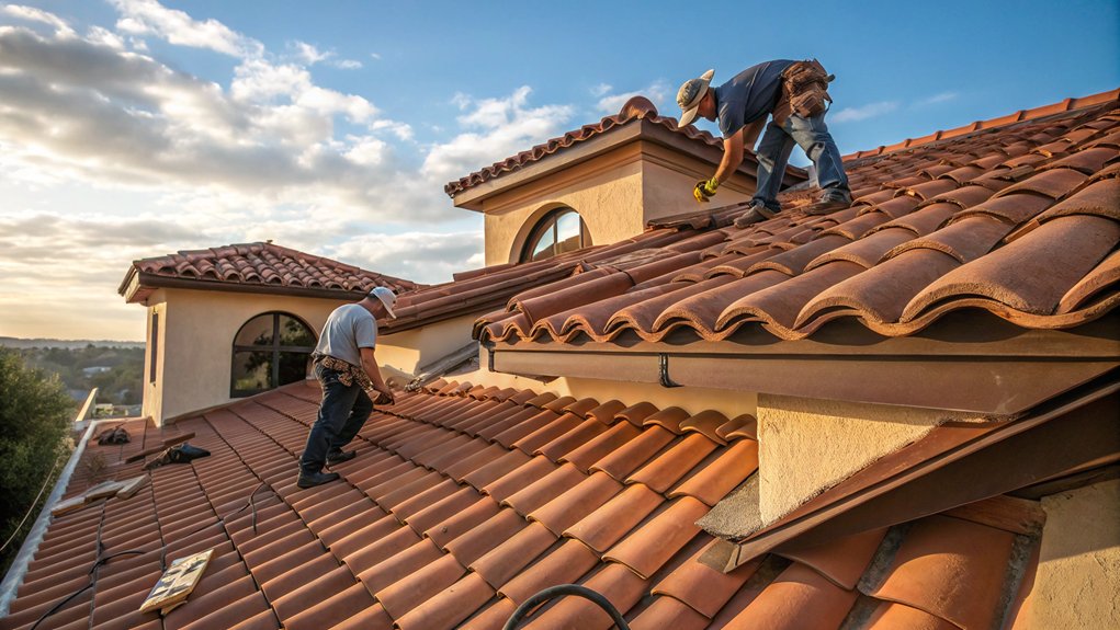 Tile Roof Restoration