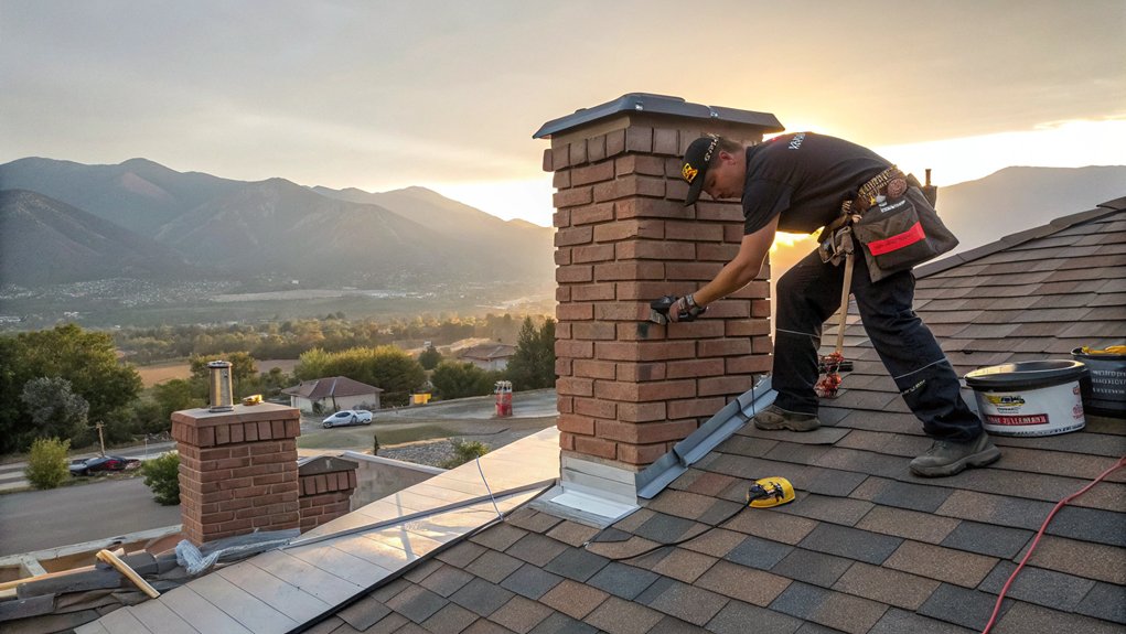 Chimney Flashing Repair