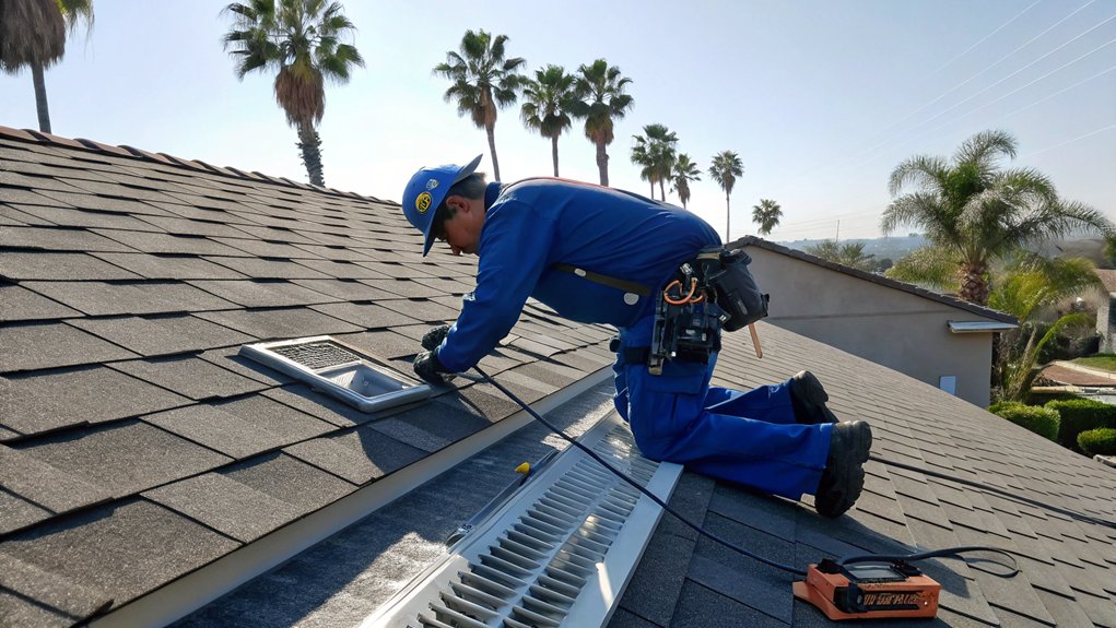Roof Ventilation System Installation