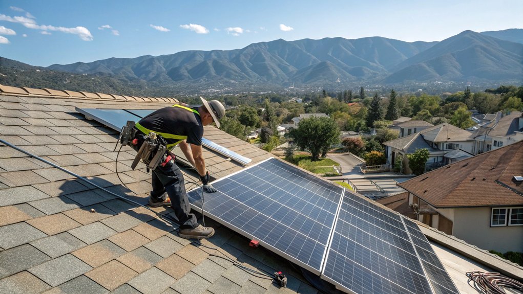 Solar Panel System Installation