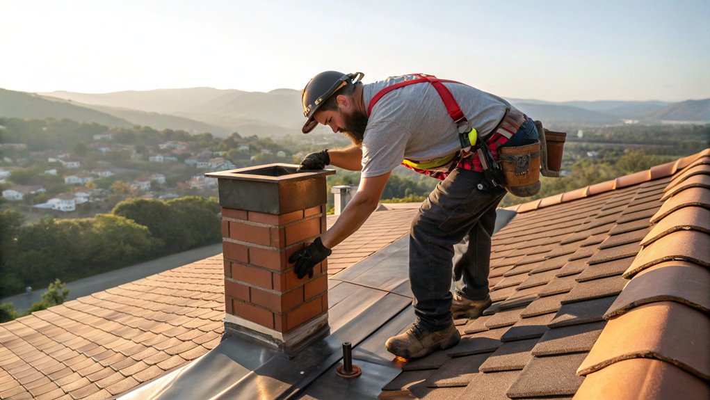 Chimney Flashing Repair