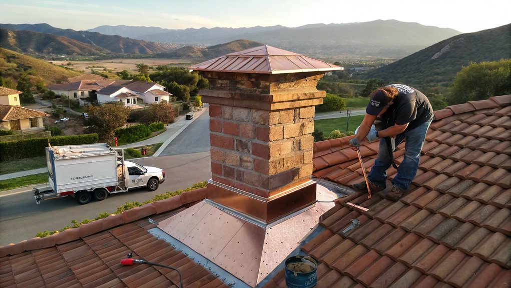 Chimney Flashing Repair