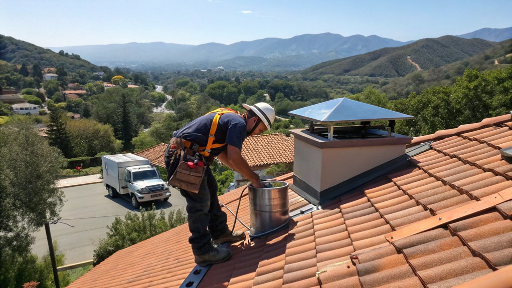 Chimney Cap Installation