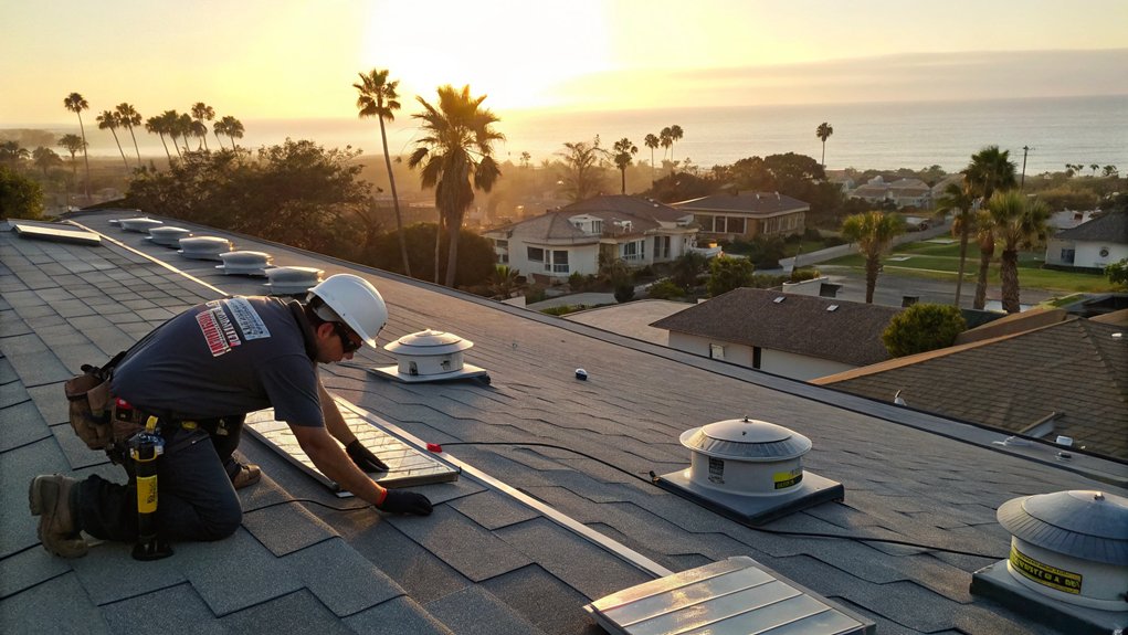 Roof Ventilation System Installation