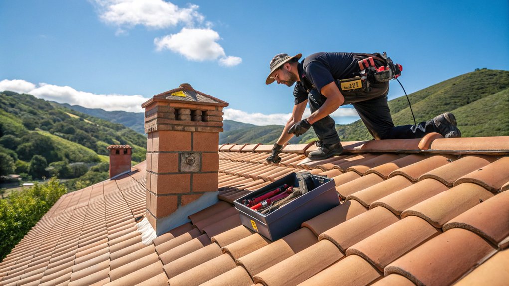 Chimney Flashing Repair