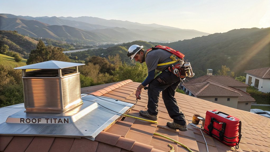 Chimney Cap Installation