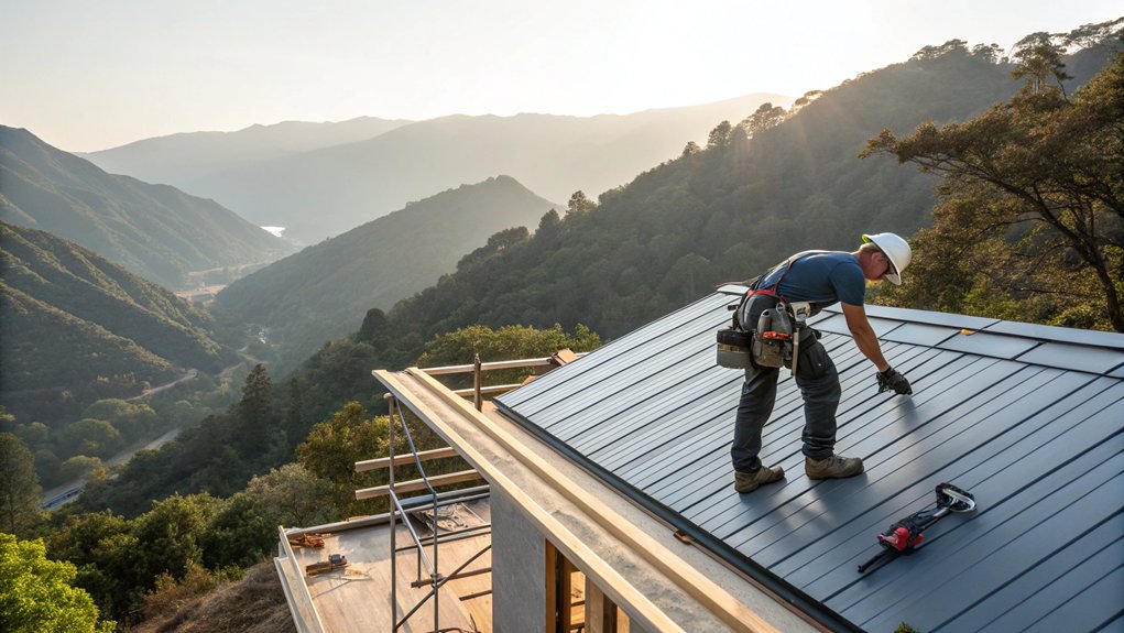 Metal Roof Installation