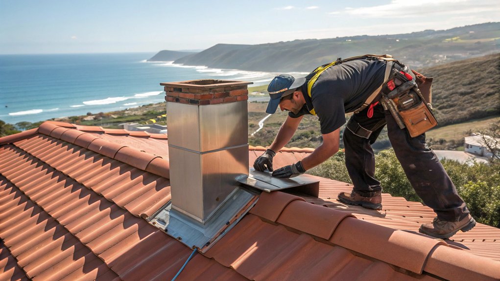 Chimney Flashing Repairs