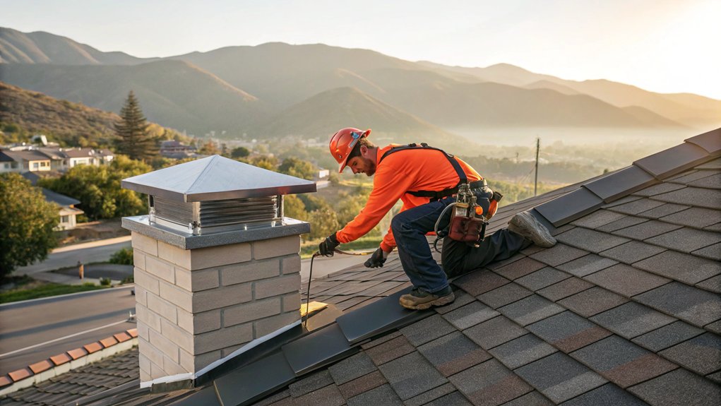 Chimney Cap Installation
