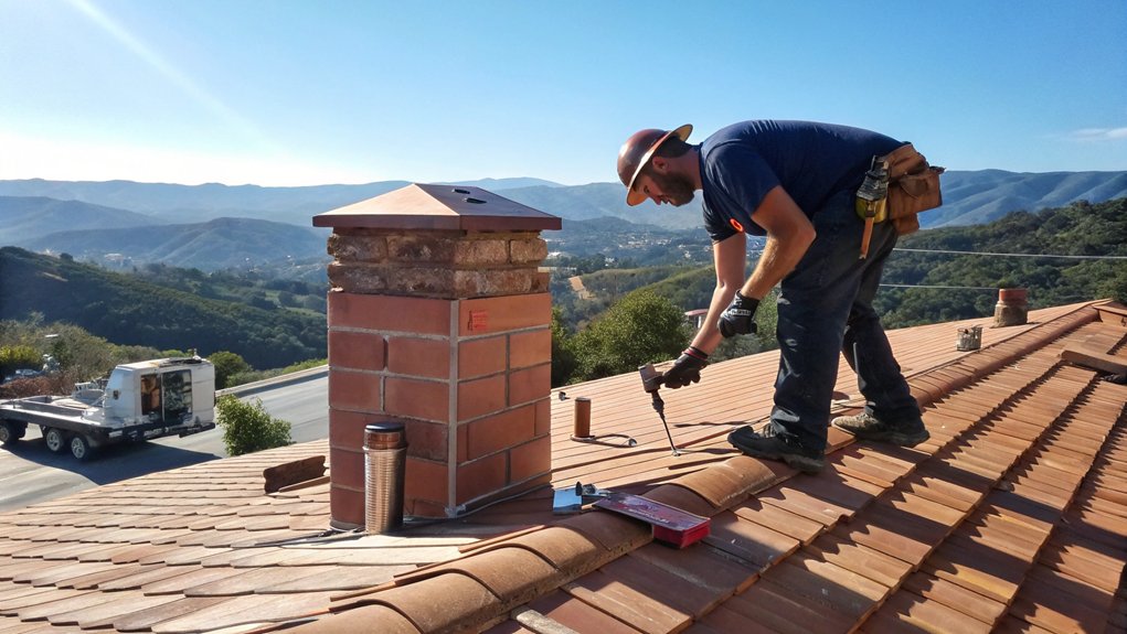 Chimney Flashing Repair