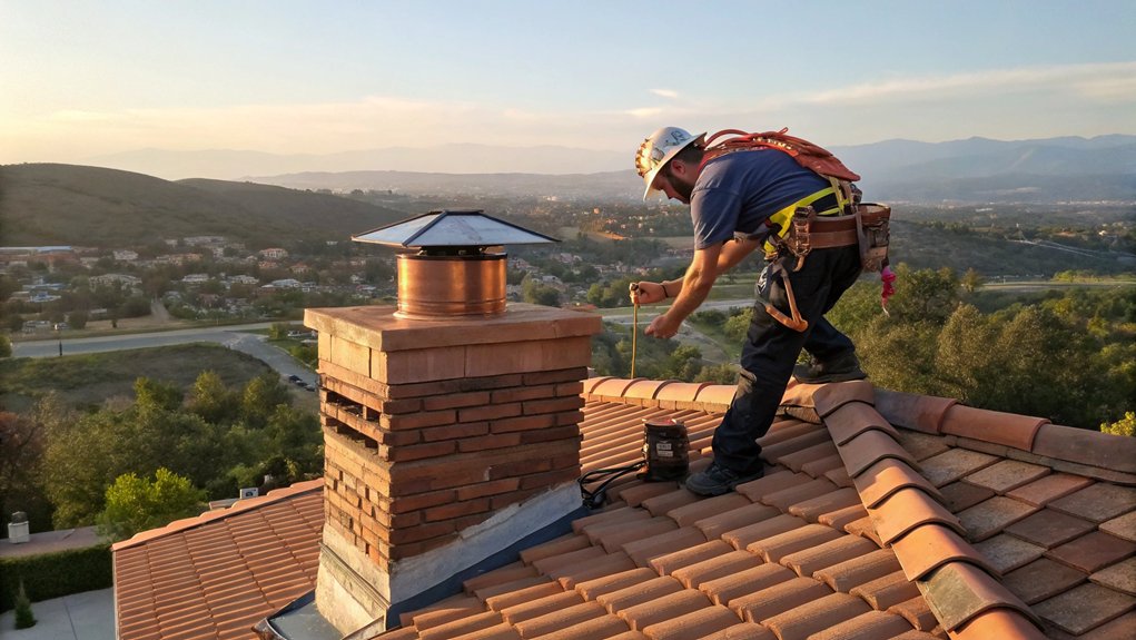 Chimney Cap Installation